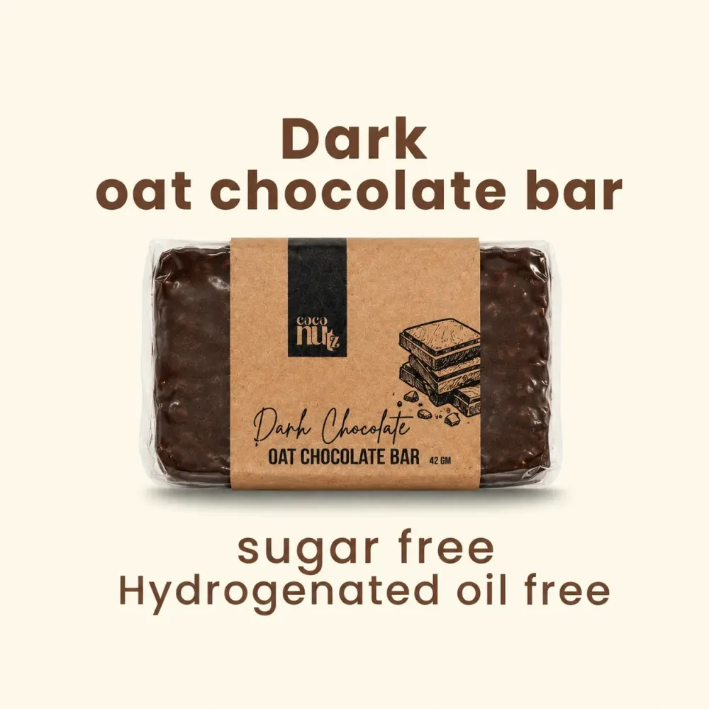 Almond Oat Dark Chocolate Bar 2